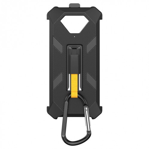 Pour Ulefone Armor X13 Ulefone Back Clip Phone Case avec mousqueton (noir) SU803A555-07
