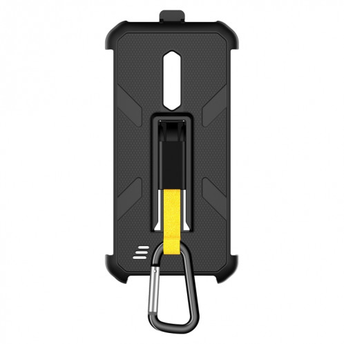 Pour Ulefone Armor X12 Pro Ulefone Back Clip Phone Case avec mousqueton (noir) SU804A1200-08