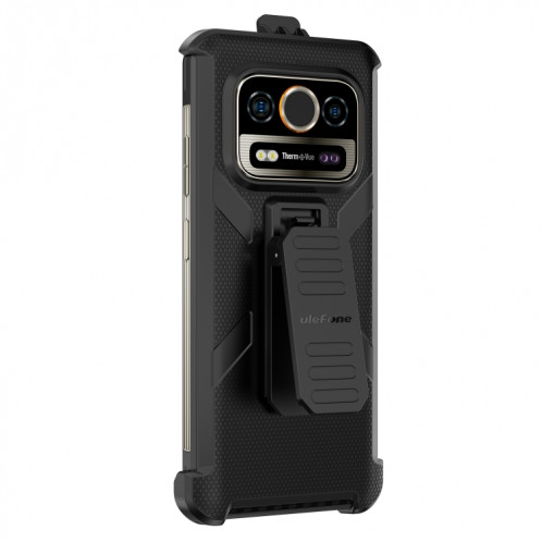 Pour Ulefone Armor 25T Pro Ulefone Back Clip Phone Case avec mousqueton (noir) SU806A1999-08