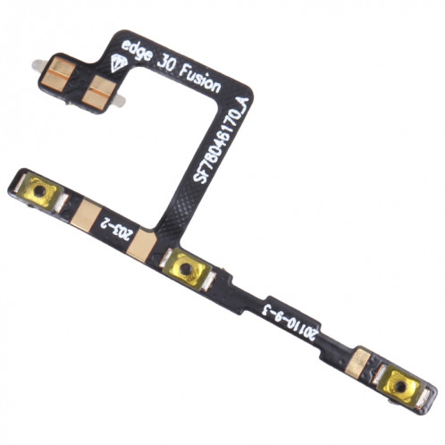 Pour Motorola Edge 30 Fusion OEM bouton d'alimentation et bouton de volume câble flexible SH50071858-04