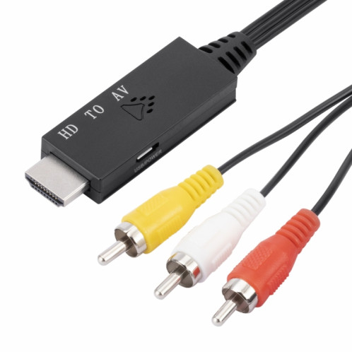 Convertisseur HD HDMI vers AV 1080P, longueur : 1 m (noir) SH301A353-06