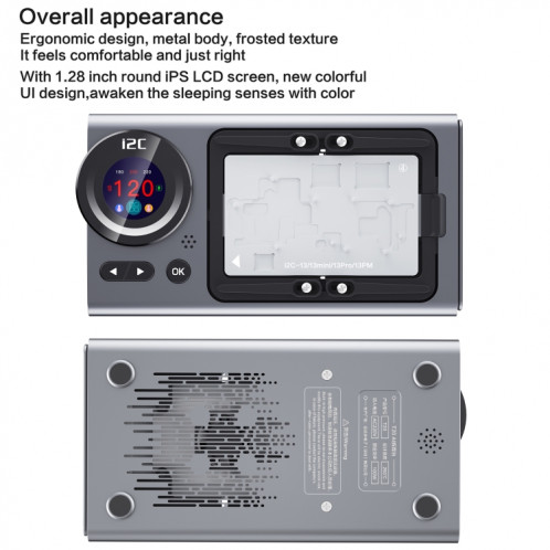 i2C T20 Plate-forme de chauffage à couche intermédiaire de carte mère intelligente pour iPhone X-13 Series, prise : US SH9101771-013