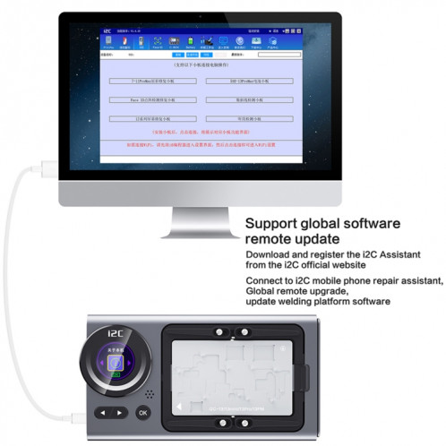 i2C T20 Plate-forme de chauffage à couche intermédiaire de carte mère intelligente pour iPhone X-13 Series, prise : US SH9101771-013