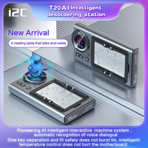 i2C T20 Plate-forme de chauffage à couche intermédiaire de carte mère intelligente pour iPhone X-13 Series, prise : US SH9101771-013
