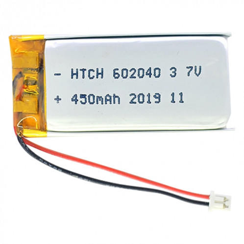 Remplacement universel de la batterie 2pcs, modèle: 602040 SH58011405-00