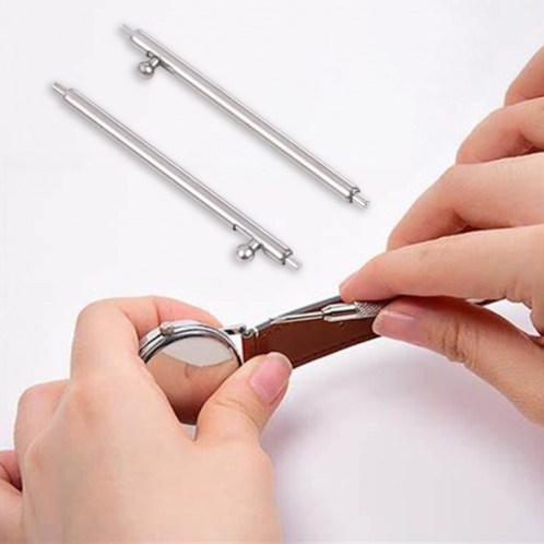 Connecteur de bracelet de montre en acier inoxydable 26 mm 100 pièces, diamètre extérieur : 1,5 mm SH17011474-04