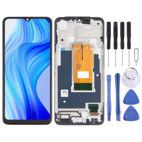 Écran LCD OEM pour assemblage complet de numériseur Realme V20 avec cadre SH50041968-06