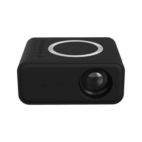 Le mini projecteur LCD T300S 320 x 240 24 ANSI Lumens prend en charge le même écran filaire et sans fil, spécification : (noir). SH202A1530-012