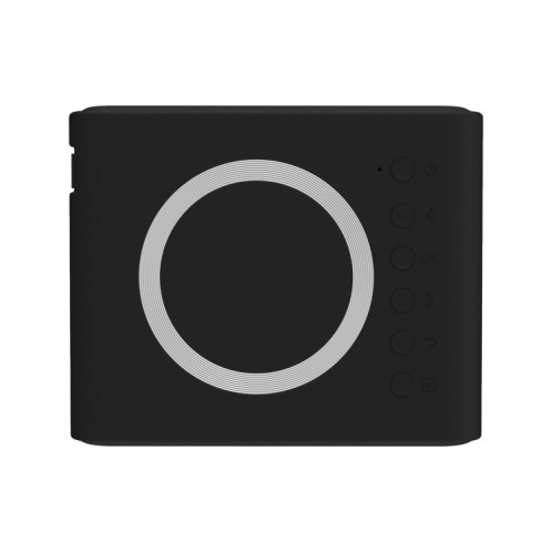 Le mini projecteur LCD T300S 320 x 240 24 ANSI Lumens prend en charge le même écran filaire et sans fil, spécification : (noir). SH202A1530-012