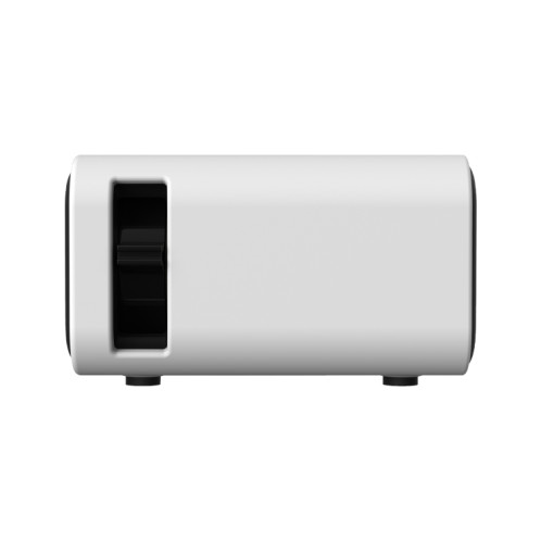 Le mini projecteur LCD T300S 320 x 240 24 lumens ANSI prend en charge le même écran filaire et sans fil, spécification : prise britannique (blanc) SH203B975-012