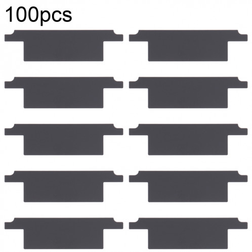 Pour iPhone XS 100set autocollant de bande adhésive noire batterie SH00011983-04