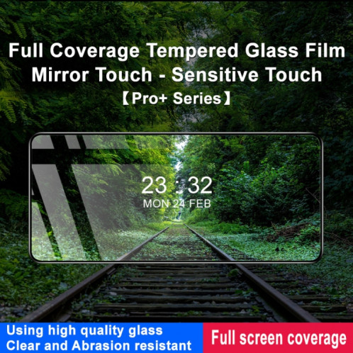 Film en verre trempé plein écran pour Motorola Moto G Stylus 5G 2024 imak, dureté de Surface 9H, série Pro + SI32081570-08