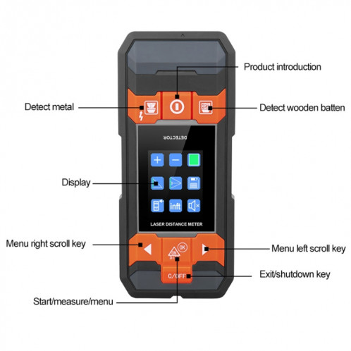 Détecteur de métaux en cuivre portable GVDA GD210C SG92001905-09