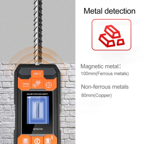 Détecteur de métaux en cuivre portable GVDA GD210C SG92001905-09