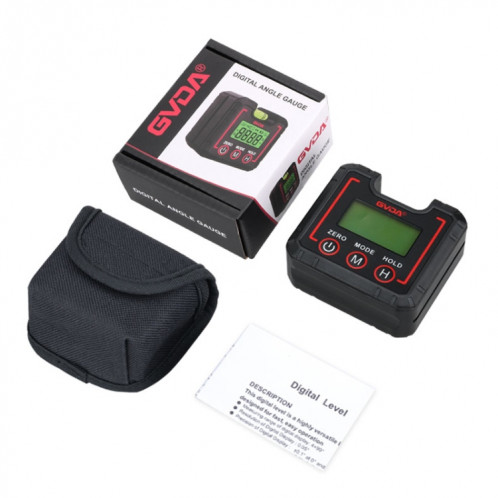 GVDA GD450M Rapporteur numérique Instrument de mesure de haute précision à 360 degrés SG92341580-08