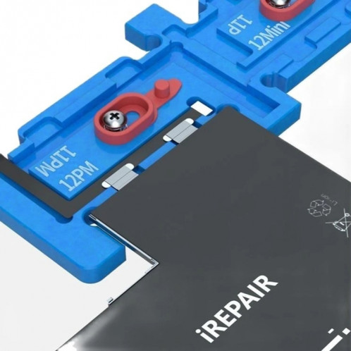 Fixation de réparation de montage de soudure flexible de batterie Mijing pour la série iPhone 11-12 SM9380639-07
