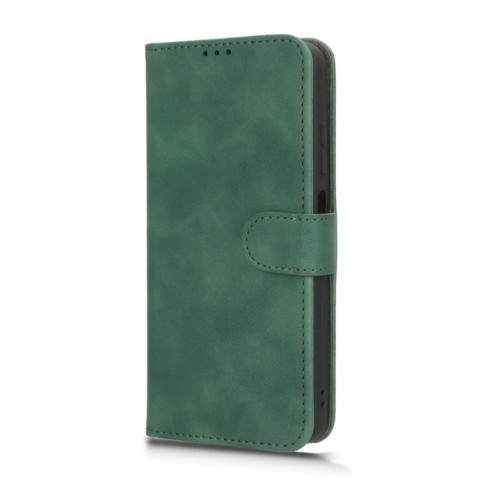 Pour Ulefone Note 16 Pro Skin Feel étui de téléphone en cuir à rabat magnétique (vert) SH001C881-06