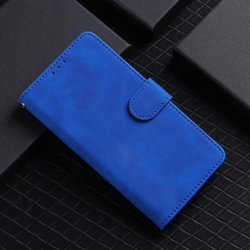 Pour Ulefone Note 18 Ultra Skin Feel Étui de téléphone en cuir à rabat magnétique (Bleu) SH004B1147-06