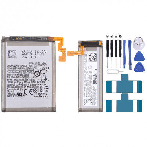 Remplacement de la batterie EB-BF700ABY EB-BF701ABY 2300mAh pour Samsung Galaxy Z Flip F700 SH5601520-00