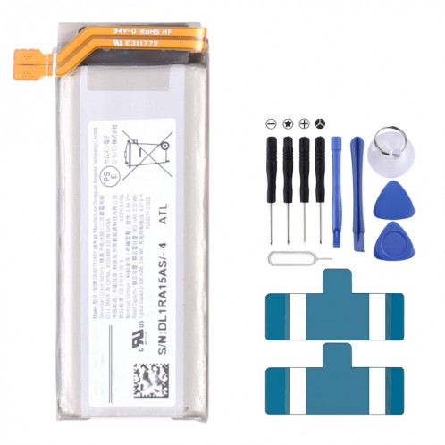 Remplacement de la batterie EB-BF712ABY 930mAh pour Samsung Galaxy Z Flip3 5G SM-F711U SH56101158-00