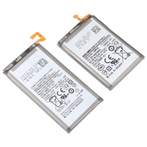 EB-BF900ABU EB-BF901ABU 1 paire 2245mAh 2130mAh Remplacement de la batterie pour Samsung Galaxy Fold 5G / Fold SM-F900F SH86021367-00