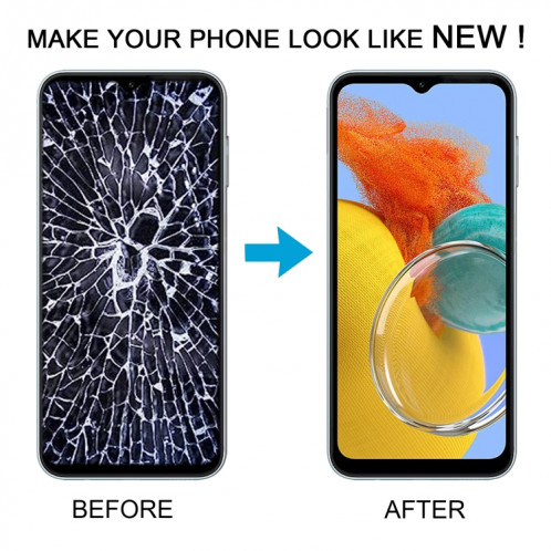 Écran LCD d'origine pour Samsung Galaxy M14 SM-M146B numériseur assemblage complet avec cadre SH01081035-07