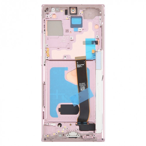 Pour Samsung Galaxy Note20 Ultra 5G SM-N986B 6,78 pouces OLED LCD Écran Numériseur Assemblage Complet avec Cadre (Or) SH901J1087-08