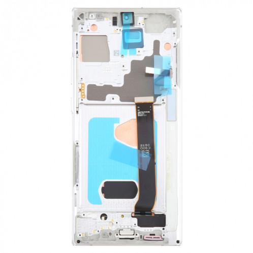 Pour Samsung Galaxy Note20 Ultra 5G SM-N986B 6,78 pouces OLED LCD Écran Numériseur Assemblage Complet avec Cadre (Argent) SH901S570-08