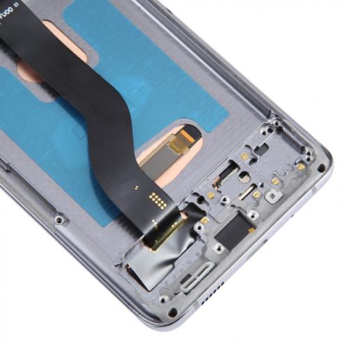 Pour Samsung Galaxy S20 + 4G/5G SM-G985/986 OLED LCD écran numériseur assemblage complet avec cadre (gris) SH902H1593-07