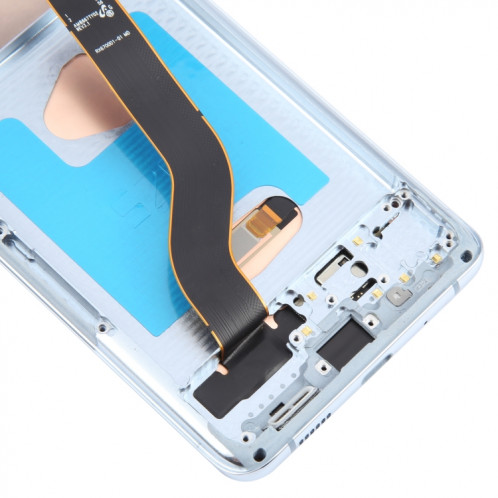 Pour Samsung Galaxy S20+ 4G/5G SM-G985/986 6,67 pouces OLED LCD Écran Numériseur Assemblage Complet avec Cadre (Bleu) SH902L309-08
