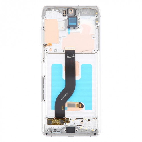 Pour Samsung Galaxy S20+ 4G/5G SM-G985/986 6,67 pouces OLED LCD Écran Numériseur Assemblage Complet avec Cadre (Argent) SH902S432-08
