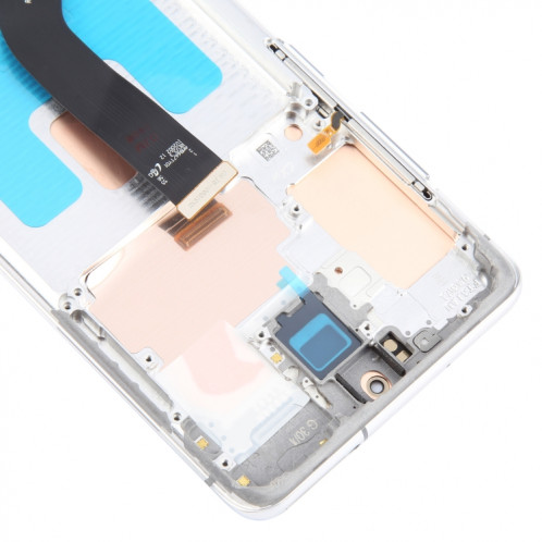 Pour Samsung Galaxy S20+ 4G/5G SM-G985/986 6,67 pouces OLED LCD Écran Numériseur Assemblage Complet avec Cadre (Argent) SH902S432-08