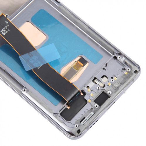 Pour Samsung Galaxy S20 Ultra 4G/5G SM-G988 6,67 pouces OLED LCD écran numériseur assemblage complet avec cadre (gris) SH903H1303-08