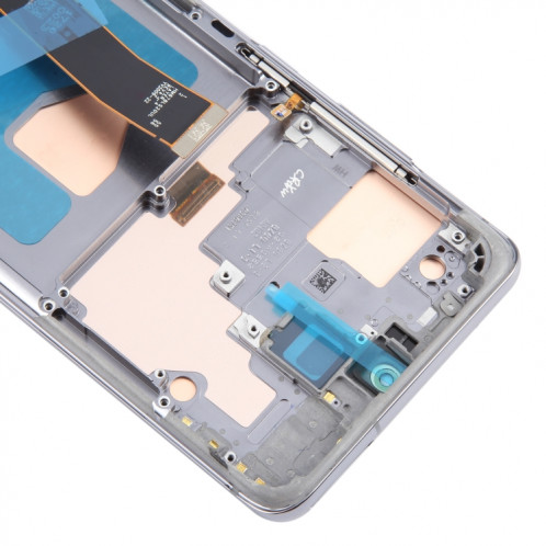 Pour Samsung Galaxy S20 Ultra 4G/5G SM-G988 6,67 pouces OLED LCD écran numériseur assemblage complet avec cadre (gris) SH903H1303-08
