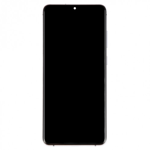 Pour Samsung Galaxy S20 Ultra 4G/5G SM-G988 6,67 pouces OLED LCD Écran Numériseur Assemblage Complet avec Cadre (Argent) SH903S480-08