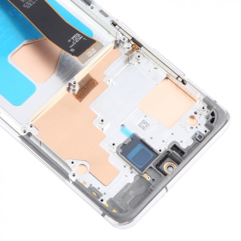 Pour Samsung Galaxy S20 Ultra 4G/5G SM-G988 6,67 pouces OLED LCD Écran Numériseur Assemblage Complet avec Cadre (Argent) SH903S480-08