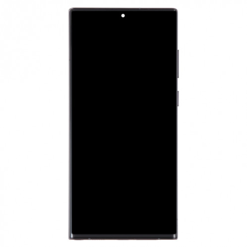 Ecran pour Samsung Galaxy S22 Ultra 5G SM-S908B 6,78 pouces Version européenne OLED complet avec cadre (noir) SH0905750-07