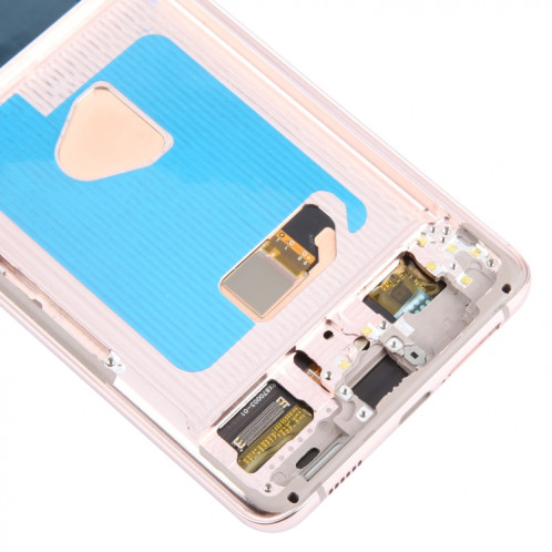 Pour Samsung Galaxy S21+ 5G SM-G996B 6,67 pouces 6,67 pouces OLED LCD Écran Numériseur Assemblage Complet avec Cadre (Or) SH907J1325-08