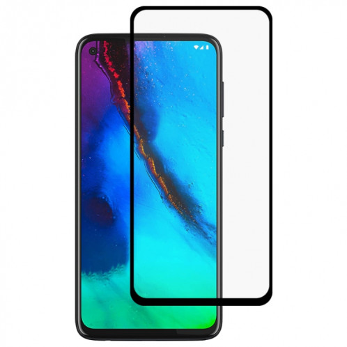 Pour Motorola Moto G Pro Full Glue Film en verre trempé plein écran (noir) SH122A1305-08