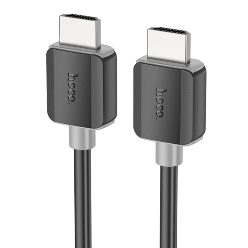 Câble de données hoco US08 HDTV 2.0 mâle vers mâle 4K HD, longueur du câble : 1 m (noir) SH901A1511-06