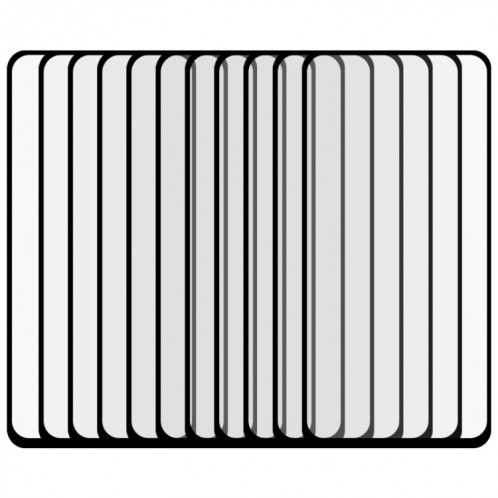 Pour Motorola Moto G Pro 25 PCS Full Glue Film en verre trempé plein écran (noir) SH022A1892-08