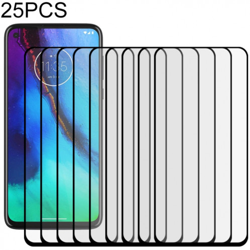 Pour Motorola Moto G Stylus 25 PCS Full Glue Film en verre trempé plein écran (noir) SH023A931-08