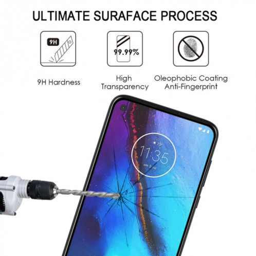 Pour Motorola Moto G Stylus 25 PCS Full Glue Film en verre trempé plein écran (noir) SH023A931-08