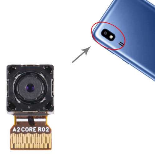 Pour Samsung Galaxy A2 Core caméra arrière d'origine SH47051165-05