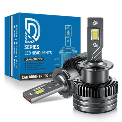 P15 1 paire D4S / D4R DC10-32V / 35W / 6000K / 4000LM IP68 phare LED de voiture étanche SH0378390-09