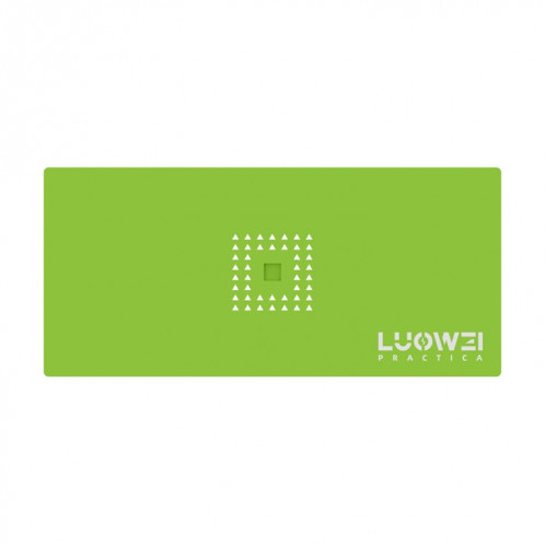 Luowei LW-M2 Plateforme de plantation d'étain en silicone pour réparation de microscope multifonction (vert) SH701A48-05