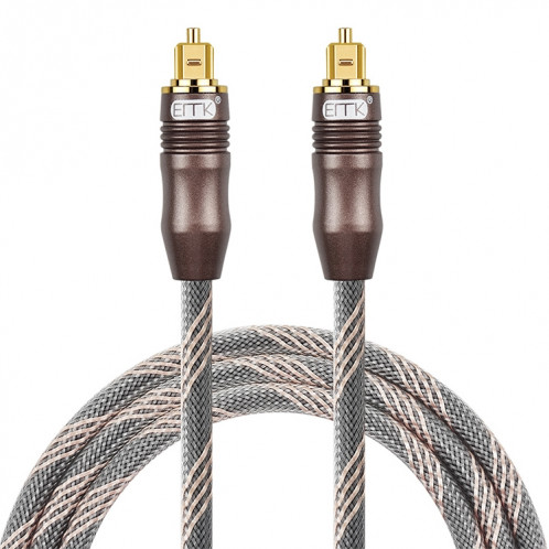 Port carré de 25m EMK OD6.0mm Toslink au câble de connexion de fibre optique audio numérique de port carré TV SE4611791-010
