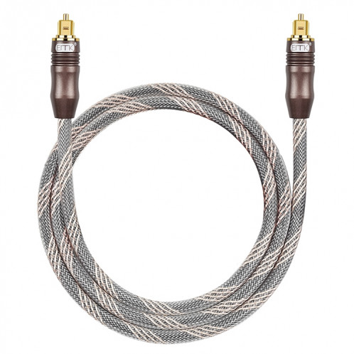 Port carré de 25m EMK OD6.0mm Toslink au câble de connexion de fibre optique audio numérique de port carré TV SE4611791-010