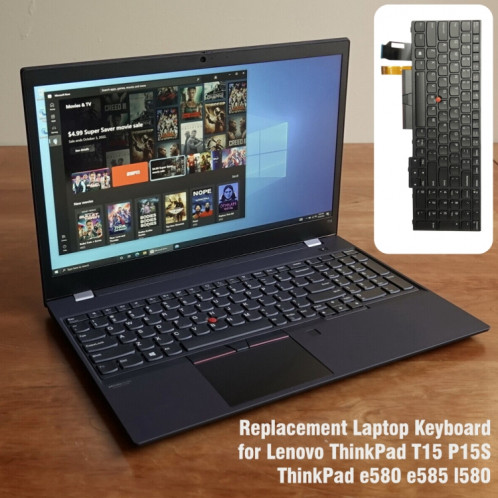 Pour le clavier Lenovo ThinkPad T15 / P15S US Version SH44011968-07