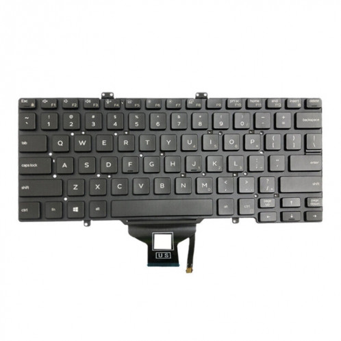 Pour clavier rétroéclairé Dell Latitude 7400/3400 US Version SH4801963-07